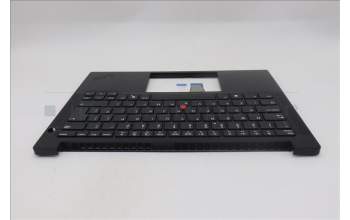 Lenovo 5M11S09719 C-Cover with keyboard, UK English, Black, UK