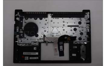 Lenovo 5M11S09766 C-Cover with keyboard, Spanish, Black, Backlight, UK