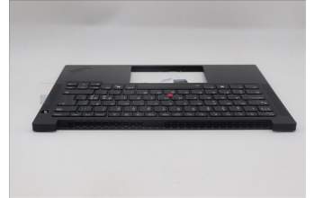 Lenovo 5M11S09818 C-Cover with keyboard, Nordic, Black, Backlight, UK
