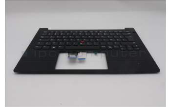 Lenovo 5M11S09894 C-Cover with keyboard, French, Black, US