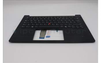 Lenovo 5M11S09897 C-Cover with keyboard, German, Black, UK