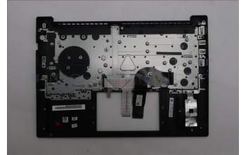 Lenovo 5M11S09908 C-Cover with keyboard, Portuguese, Black, UK