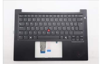 Lenovo 5M11S09917 C-Cover with keyboard, Swedish/Finnish, Black, UK