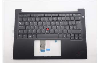 Lenovo 5M11S09925 C-Cover with keyboard, UK English, Black, UK