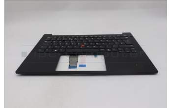 Lenovo 5M11S09925 C-Cover with keyboard, UK English, Black, UK