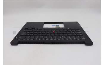 Lenovo 5M11S09925 C-Cover with keyboard, UK English, Black, UK