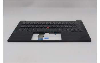 Lenovo 5M11S10024 C-Cover with keyboard, Nordic, Black, Backlight, UK