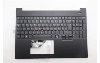 Lenovo 5M11S10104 C-Cover with keyboard, German, Black, UK
