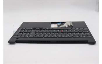 Lenovo 5M11S10112 C-Cover with keyboard, Italian, Black, UK