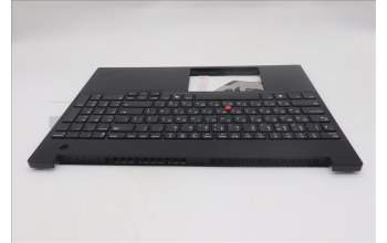 Lenovo 5M11S10118 C-Cover with keyboard, Russian, Black, US
