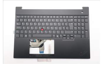 Lenovo 5M11S10131 C-Cover with keyboard, UK English, Black, UK