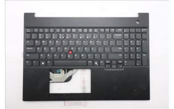 Lenovo 5M11S10133 C-Cover with keyboard, US English Euro, Black, US