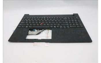 Lenovo 5M11S10133 C-Cover with keyboard, US English Euro, Black, US