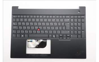 Lenovo 5M11S10137 C-Cover with keyboard, Bulgarian, Black, UK