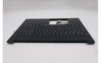 Lenovo 5M11S10149 C-Cover with keyboard, Brazil Portuguese, Black, UK