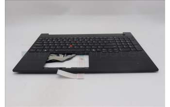 Lenovo 5M11S10157 C-Cover with keyboard, English, Black, Backlight, US