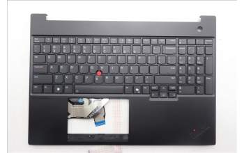 Lenovo 5M11S10158 C-Cover with keyboard, English, Black, Backlight, US