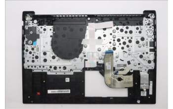 Lenovo 5M11S10172 C-Cover with keyboard, Spanish, Black, Backlight