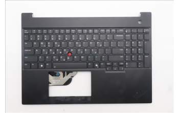 Lenovo 5M11S10182 C-Cover with keyboard, Greek, Black, Backlight, US