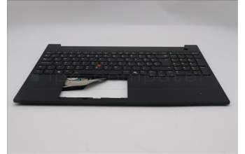 Lenovo 5M11S10184 C-Cover with keyboard, Hungarian, Black, Backlight, UK