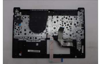 Lenovo 5M11S10201 C-Cover with keyboard, Russian, Black, Backlight, US