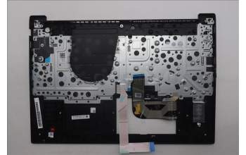 Lenovo 5M11S10221 C-Cover with keyboard, UK English, Black, Backlight, UK