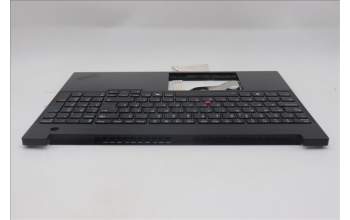 Lenovo 5M11S10221 C-Cover with keyboard, UK English, Black, Backlight, UK