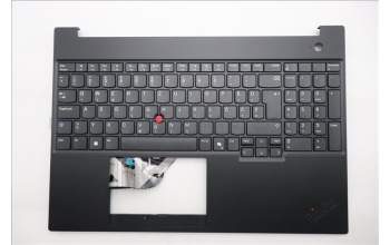 Lenovo 5M11S10304 C-Cover with keyboard, Slovenian, Black, UK