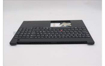 Lenovo 5M11S10307 C-Cover with keyboard, Nordic, Black, UK