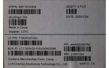 Lenovo 5M11S10309 C-Cover with keyboard, Switzerland, Black, UK