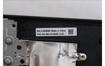 Lenovo 5M11S10320 C-Cover with keyboard, Bulgarian, Black, UK