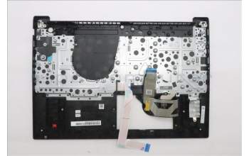 Lenovo 5M11S10379 C-Cover with keyboard, Portuguese, Black, Backlight, UK