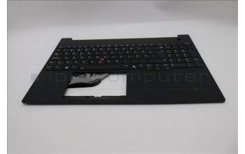 Lenovo 5M11S10391 C-Cover with keyboard, Swedish/Finnish, Black, Backlight, UK