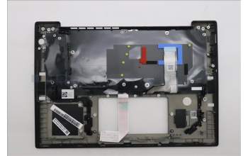 Lenovo 5M11S15561 C-Cover with keyboard, Canadian French 058, Black, Backlight, UK