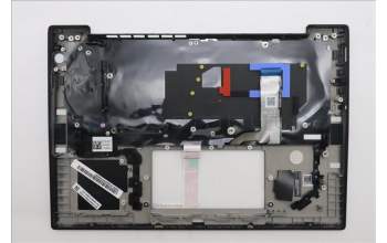 Lenovo 5M11S15603 C-Cover with keyboard, Greek, Black, Backlight, US