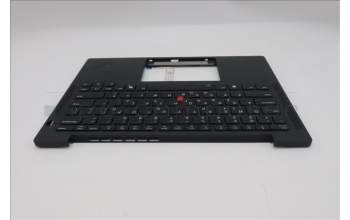 Lenovo 5M11S15603 C-Cover with keyboard, Greek, Black, Backlight, US