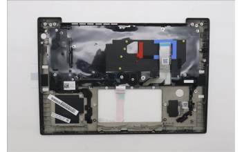 Lenovo 5M11S15633 C-Cover with keyboard, Nordic, Black, Backlight, UK