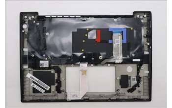 Lenovo 5M11S15635 C-Cover with keyboard, Portuguese, Black, Backlight, UK