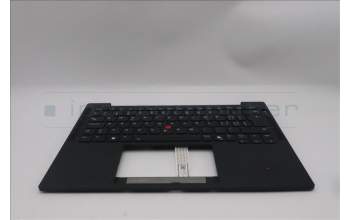 Lenovo 5M11S15651 C-Cover with keyboard, Switzerland, Black, Backlight, UK