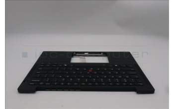 Lenovo 5M11S15696 C-Cover with keyboard, English, Black, Backlight, WWAN, US