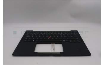 Lenovo 5M11S15723 C-Cover with keyboard, Icelandic, Black, Backlight, WWAN, UK
