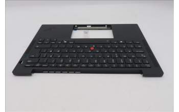 Lenovo 5M11S15740 C-Cover with keyboard, Norwegian, Black, Backlight, WWAN, UK