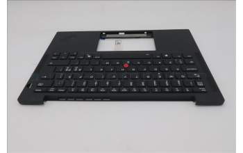 Lenovo 5M11S15743 C-Cover with keyboard, Nordic, Black, Backlight, WWAN, UK