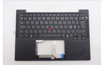 Lenovo 5M11S15744 C-Cover with keyboard, Nordic, Black, Backlight, WWAN, UK