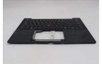 Lenovo 5M11S15747 C-Cover with keyboard, Portuguese, Black, Backlight, WWAN, UK