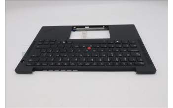 Lenovo 5M11S15759 C-Cover with keyboard, Swedish/Finnish, Black, Backlight, WWAN, UK