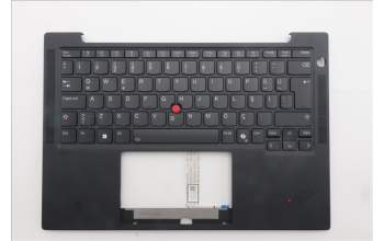 Lenovo 5M11S15771 C-Cover with keyboard, Turkish, Black, Backlight, WWAN, UK