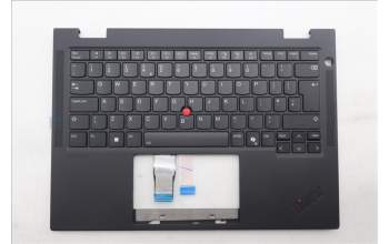 Lenovo 5M11S15995 C-Cover with keyboard, UK English, Black, Backlight, UK