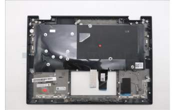 Lenovo 5M11S16075 C-Cover with keyboard, Icelandic, Black, Backlight, WWAN, UK