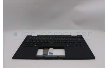Lenovo 5M11S16077 C-Cover with keyboard, Italian, Black, Backlight, WWAN, UK